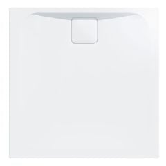 Merlyn Level 25 Square Shower Tray with 90mm Fast Flow Waste & Cover - White - 900 x 900mm - L90SQ