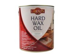 Liberon Hard Wax Oil Clear Matt 2.5 Litre - LIBHWOCM25L