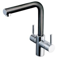 InSinkErator 3N1 L Shape Steaming Hot Kitchen Tap (Tap Only) - Anthracite - 44837AN