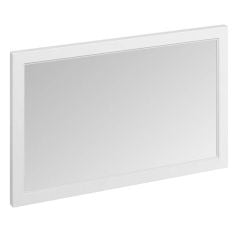 Burlington 1200 x 750mm Bathroom Framed Mirror - Matt White - M12OW
