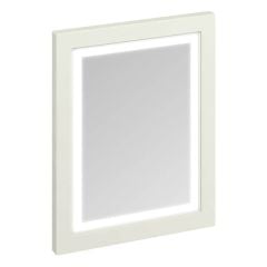 Burlington 600 x 750mm Bathroom Framed Mirror With LED Illumination - Sand - M6MS