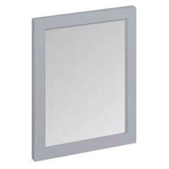 Burlington 600 x 750mm Bathroom Framed Mirror - Grey - M6OG