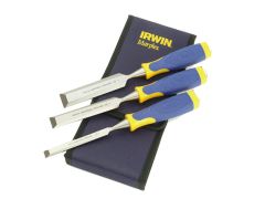 IRWIN Marples MS500 All-Purpose Chisel ProTouch Handle Set 3: 12, 19 & 25mm - MARS500S3