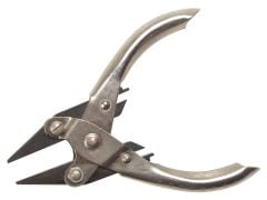Maun Snipe Nose Pliers Serrated Jaw 125mm (5in) - MAU4330125