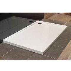 Merlyn Touchstone Anti Slip Rectangle Shower Tray 1000 x 800mm - White - S118RTASTO
