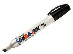 Markal Dura-Ink 25 Ink Felt Tip Marker - Black (Card of 2) - MKL96237