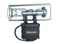 Master Lock Bolt Hasp with Integrated Lock 110mm - MLK471