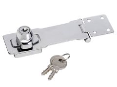 Master Lock Chrome Plated Steel Locking Hasp 117mm - MLK725