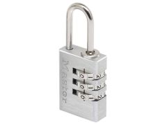 Master Lock Aluminium 20mm 3-Digit Combination Padlock - MLK7620