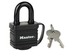 Master Lock Weather Tough 40mm Padlock Black Finish - MLK7804