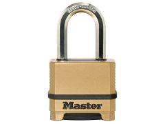 Master Lock Excell 4 Digit Combination 50mm Padlock - 38mm Shackle - MLKM175LF