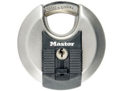 Master Lock Excell Stainless Steel Discus 80mm Padlock - MLKM50