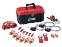 Master Lock Valve & Electrical Lockout Toolbox Kit 23-Piece - MLKS1117VKA