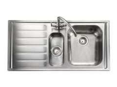 Rangemaster Manhattan 1.5 Bowl Stainless Steel Kitchen Sink - MN10102L/