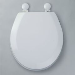 Tavistock Meridian Toilet Seat & Cover - White - MSM1W