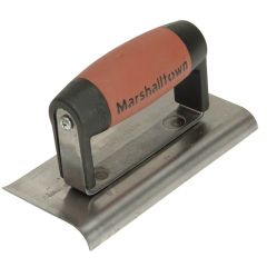 Marshalltown 176D Cement Edger Curved & Straight End Durasoft Handle 6in x 3in - M/T176D
