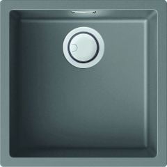 Reginox Multa Elleci Granite Single Bowl Kitchen Sink - Light Grey - MULTA 102 LG