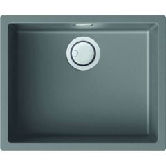 Reginox Multa Elleci Granite Single Bowl Kitchen Sink - Light Grey - MULTA 105 LG