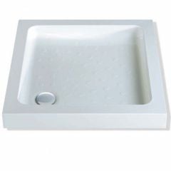 MX Classic Square Shower Tray 900x900mm - White - SCC