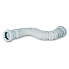 MX Extendable Flexi Waste Pipe 1000mm - White - WAH