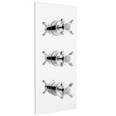 Bristan 1901 Concealed Dual Control Shower Valves with Twin Stopcocks - N2 SHC3STP C