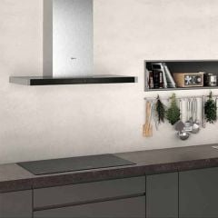 Neff N70 90cm Box Design Chimney Cooker Hood - Stainless Steel - D95BMP5N0B