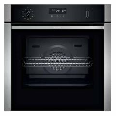 Neff N50 B6ACH7HH0B Built-In Single Slide&Hide Pyrolytic Oven - Front Housing View