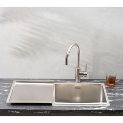 Reginox New York 40 x 40 Elite Integrated Sink - NEW YORK 40X40 L