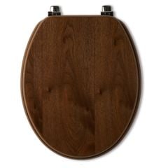 Tavistock Millennium Toilet Seat & Cover - Walnut - O142M