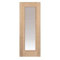 JB Kind Palomino Oak Glazed Internal Door 1981x686x35mm - OPAL23G