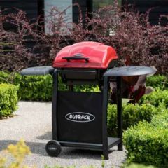Outback Omega 201 Charcoal BBQ - Red - OUT370716