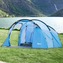 Outsunny 3 Man Tent - Blue - A20-173V00BU