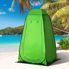 Outsunny Pop Up Tent for Outdoor Changing Dressing Bathing - Green / Silver  - A20-258GN