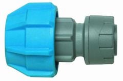 Polypipe MDPE Polyfast Adaptor 22mm X 25mm - PLUPB422522