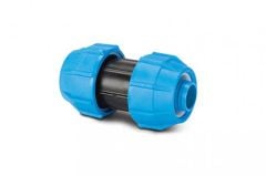 Polypipe Barrier Pipe Fitting 32mm x 32mm Polyguard plastic transition coupler - BWMPGF403232