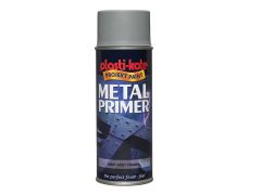 Plastikote Metal Primer Spray Paint Grey 400ml - PKT10601