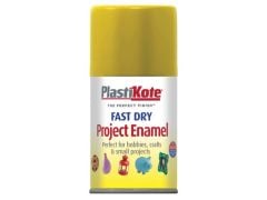 Plastikote Fast Dry Spray Enamel Aerosol Brass 100ml - PKT139S