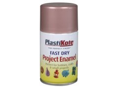 Plastikote Fast Dry Spray Enamel Aerosol Rose Gold 100ml - PKT144S