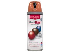 Plastikote Twist & Spray Paint Gloss Orange 400ml - PKT21106