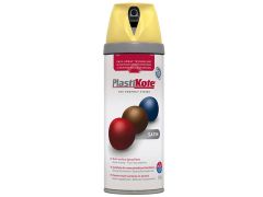 Plastikote Twist & Spray Paint Satin Daffodil 400ml - PKT22104