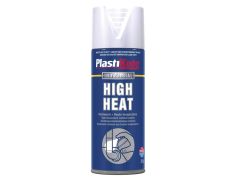Plastikote High Heat Spray Paint Black 400ml - PKT2301