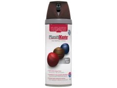Plastikote Twist & Spray Paint Matt Chocolate 400ml - PKT23106