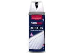 Plastikote Twist & Spray Paint Radiator Gloss White 400ml - PKT26100