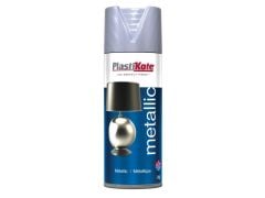Plastikote Metallic Spray Paint Pewter 400ml - PKT4403