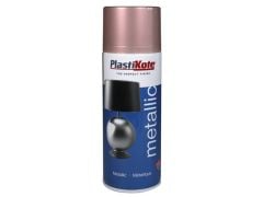 Plastikote Metallic Spray Paint Rose Gold 400ml - PKT4405