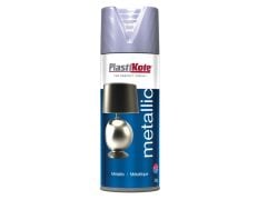 Plastikote Metallic Spray Paint Silver 400ml - PKT621