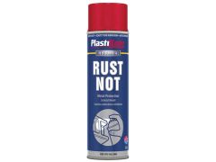 Plastikote Rust Not Spray Paint Matt Red 500ml - PKT786