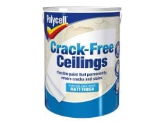 Polycell Crack-Free Ceilings Smooth Matt 5 Litre - PLCCFCSM5L