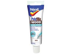 Polycell Polyfilla For Wood General Repairs Tube White 75g - PLCWGRW75