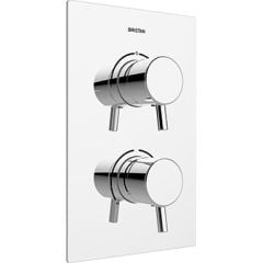 Bristan Prism Thermostatic Recessed Dual Control Valve with Integral Diverter - PM2 SHCDIV C